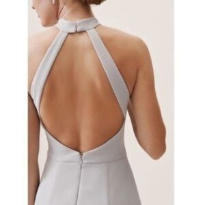 BHLDN Seraphina Crepe Maxi Dress